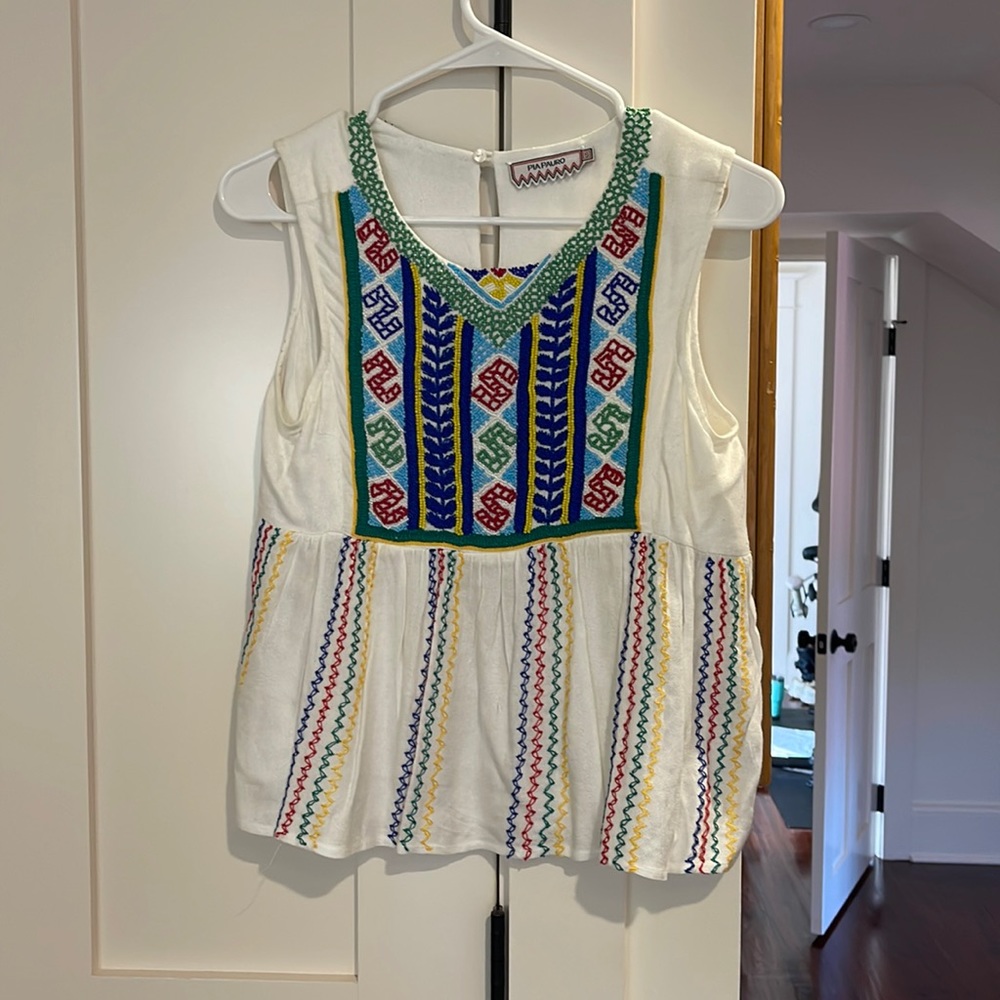 Pia Pauro beaded top - small